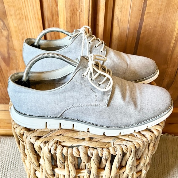 GBX Haste Men’s Oxford Gray Causal Dress Lace Up Shoes Size 10.5 - Picture 6 of 12